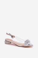 Sandały Model DA MR51-709 Silver - Step in style