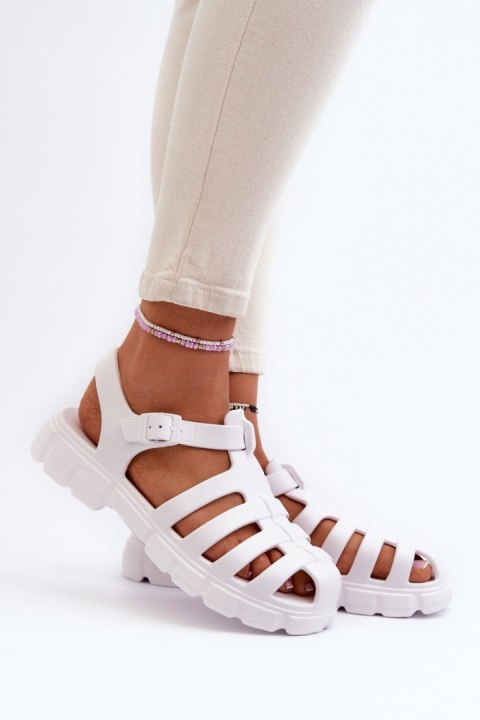 Sandały Model Gasaria 3761 White - Step in style Sandały Model Gasaria 3761 White - Step in style