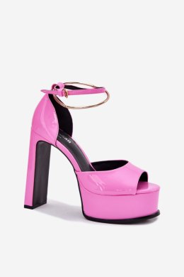 Sandały damskie Model Horvia JA-35 różowe pink