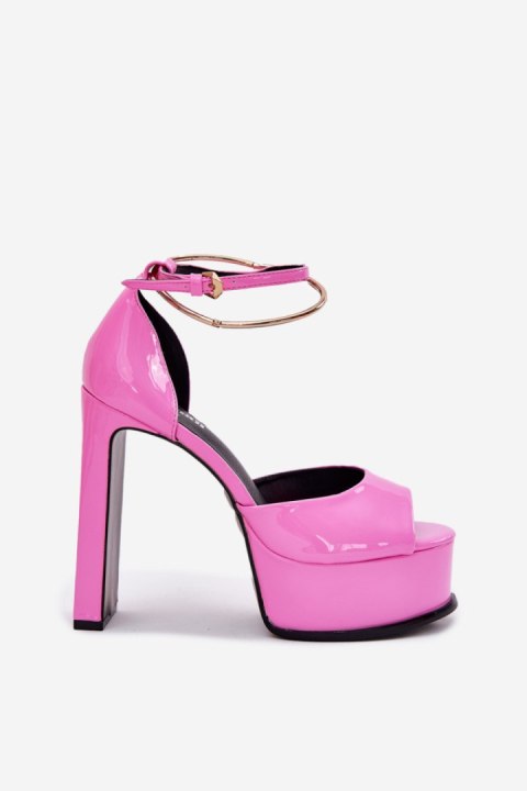 Sandały damskie Model Horvia JA-35 różowe pink Sandały damskie Model Horvia JA-35 różowe pink