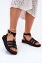 Sandały damskie Model Kartia NN615 czarne black
