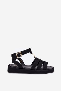 Sandały damskie Model Kartia NN615 czarne black