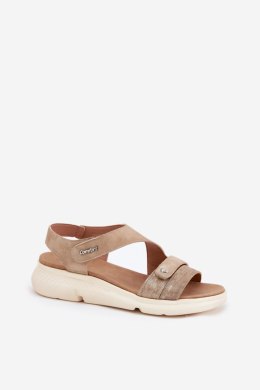 Sandały damskie Model Maroriella 25SD98-8765 beżowe beige
