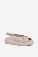 Sandały Model S.Barski LR51-786 Beige - Step in style