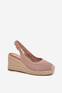 Sandały damskie Model Tulliata 5988 różowe pink