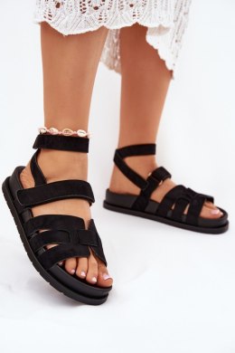 Sandały damskie Model Valpera BJ710 czarne black