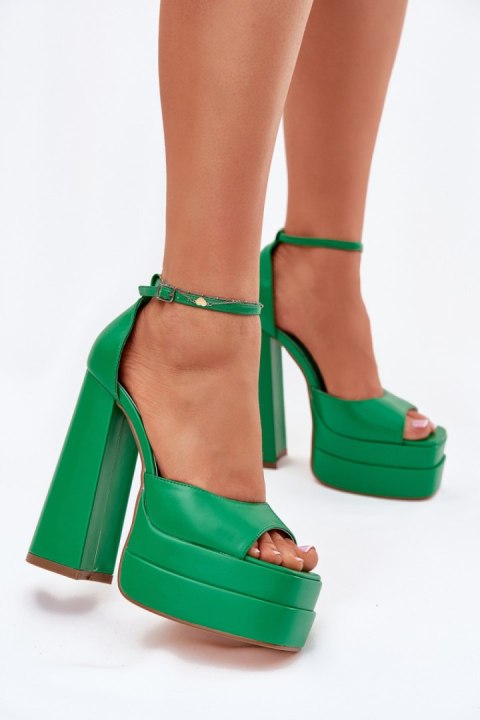 Sandały damskie Model Beloria P-1242 zielone green