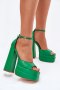 Sandały damskie Model Beloria P-1242 zielone green