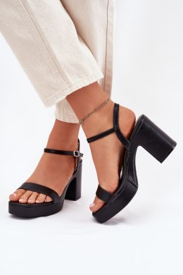 Sandały damskie Modle Lillita 6896 czarne black