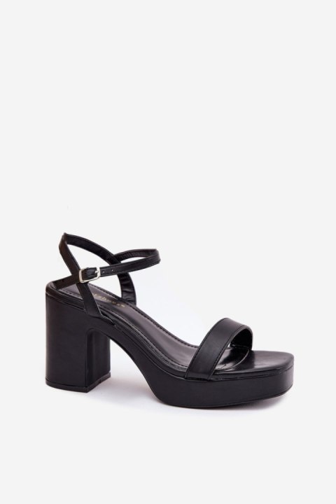 Sandały damskie Modle Lillita 6896 czarne black Sandały damskie Modle Lillita 6896 czarne black