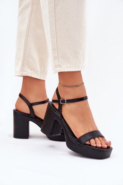 Sandały damskie Modle Lillita 6896 czarne black Sandały damskie Modle Lillita 6896 czarne black
