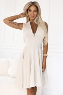 Sukienka damska Model 573-3 Beige - Numoco