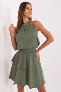 Sukienka damska muślinowa Model MI-SK-92166.71P khaki