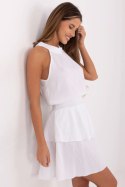 Sukienka damsk amuślinowa Model MI-SK-92166.71P biała white