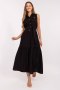 Sukienka damska maxi Model MI-SK-A5032.70P czarna black - Italy Moda
