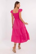 Sukienka damska midi Model MI-SK-A5063.69P fuksja - Italy Moda