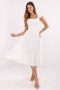 Sukienka damska midi Model MI-SK-A5063.69P biała white - Italy Moda