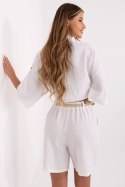 Szorty Damskie Model MI-SN-6620.72P biały white - Italy Moda