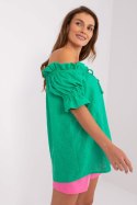 Bluzka damska hiszpanka Model LK-BZ-509355.68P Green - Lakerta