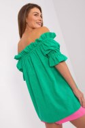 Bluzka damska hiszpanka Model LK-BZ-509355.68P Green - Lakerta