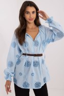Bluzka damska ażurowa Model LK-BZ-509747.80 Light Blue - Lakerta