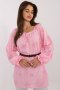 Bluzka damska ażurowa Model LK-BZ-509747.80 Pink - Lakerta