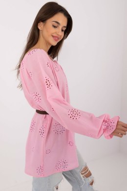Bluzka damska ażurowa Model LK-BZ-509747.80 Pink - Lakerta