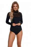 Body damskie Model 244 czarny Black - Lupo Line