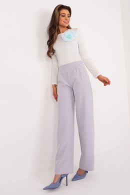 Body damskie welurowe klasyczne Model LK-BO-509557.83 kremowe Ecru - Lakerta