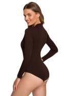 Body damskie Model S327 brązowy Brown - Stylove