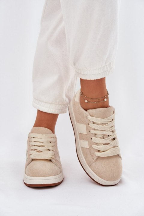 Buty Sportowe Sneakersy damskie Model Arlenina 25SP26-8232 beżowe Beige Buty Sportowe Sneakersy damskie Model Arlenina 25SP26-8232 beżowe Beige