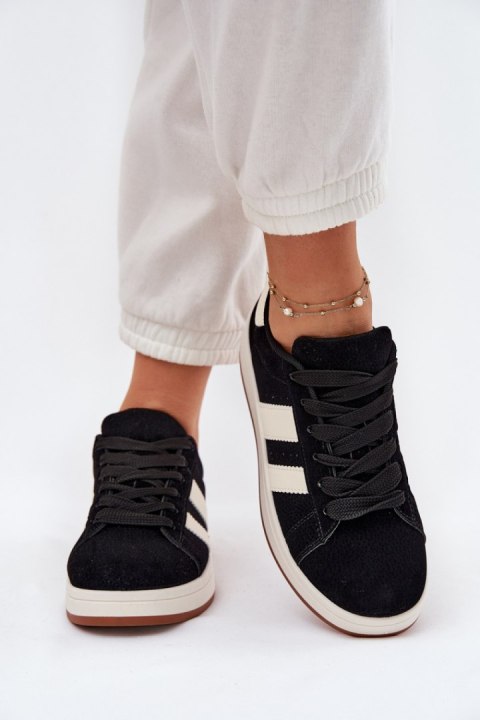 Buty Sportowe Sneakersy damskie Model Arlenina 25SP26-8232 czarne Black Buty Sportowe Sneakersy damskie Model Arlenina 25SP26-8232 czarne Black