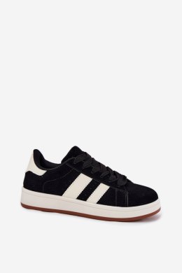 Buty Sportowe Sneakersy damskie Model Arlenina 25SP26-8232 czarne Black