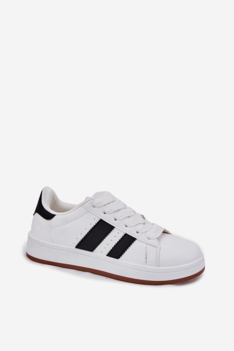 Buty Sportowe Sneakersy damskie Model Arlenina 25SP26-8233 białe White Buty Sportowe Sneakersy damskie Model Arlenina 25SP26-8233 białe White
