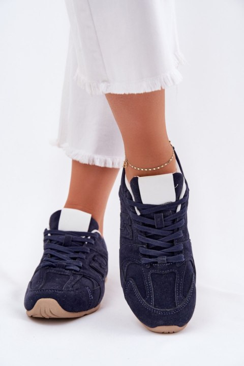 Buty Sportowe Sneakersy damskie Model Dorella 897-4D Navy Buty Sportowe Sneakersy damskie Model Dorella 897-4D Navy