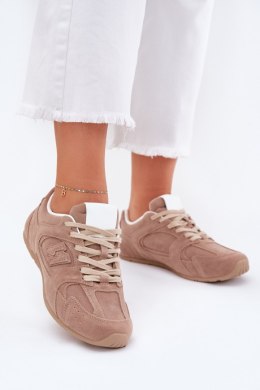 Buty Sportowe Sneakersy damskie Model Dorella 897-4E Dark Beige