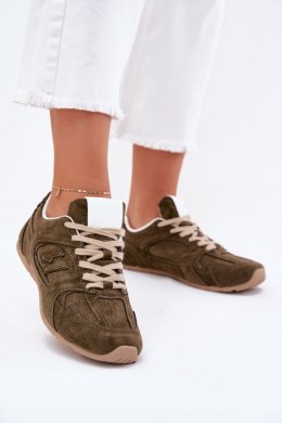Buty Sportowe Sneakersy damskie Model Dorella 897-4F Dark Green