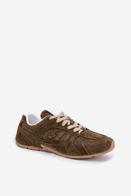 Buty Sportowe Sneakersy damskie Model Dorella 897-4F Dark Green