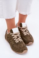 Buty Sportowe Sneakersy damskie Model Dorella 897-4F Dark Green