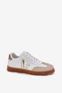 Buty Sportowe Sneakersy damskie Model Micca A005 White/Gold