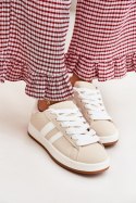 Buty Sportowe Sneakersy damskie Model Ravina 896-4C beżowe Beige