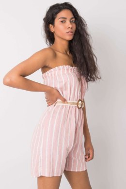 Kombinezon damski krótki Model 361-KO-03042021.35 White/Pink - Rue Paris