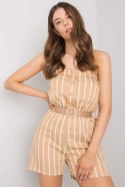 Kombinezon damski krótki Model 361-KO-03042021.37 Camel - Rue Paris