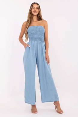 Kombinezon damski długi Model MI-KO-22933.09 niebieski błękitny Blue - Italy Moda