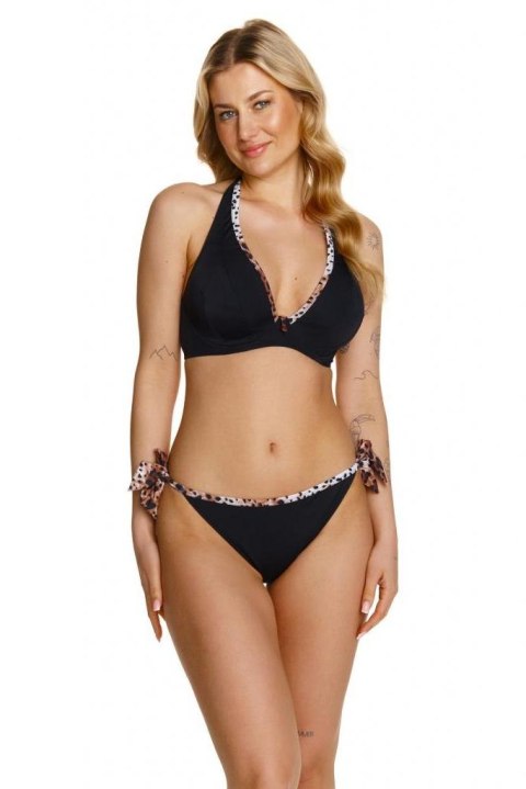 Biustonosz kąpielowy Bralet Model Irbis Black - Lupo Line Biustonosz kąpielowy Bralet Model Irbis Black - Lupo Line
