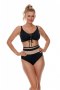 Biustonosz kąpielowy Model Devon Soft Top Black - Lupo Line