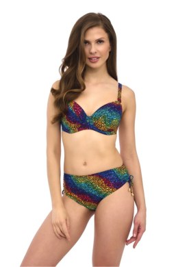 Kostium dwuczęściowy Figi 1 Kąpielowe Model Elena Big Multicolor - Lupo Line