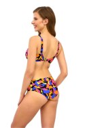 Kostium dwuczęściowy Figi 1 Kąpielowy Model Laura Big Multicolor - Lupo Line