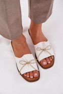 Klapki damskie Model Deonelis M509 White