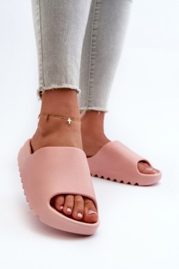 Klapki damskie Model Estella CK209P różowe Pink